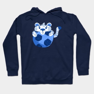 Tigers Love Soccer Hoodie